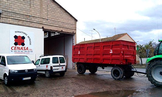 Cenasa S.L. vehículos estacionados